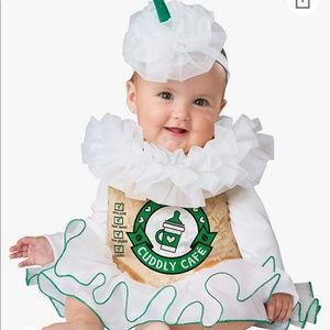 Mommy and Me Barista and Cappuccino Cutie costume